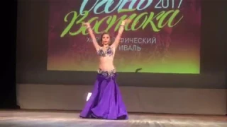 Daria Dronova - Tarab Гран При Огонь Востока 2017 bellydance