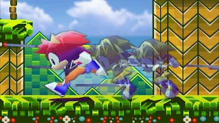 Sonic Advance 2 Boosting in Sonic Robo Blast 2 (Trailer)