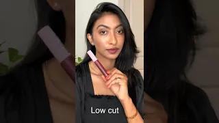 Nyx lip Lingerie swatches for brown skin by shikha singh