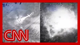 Ukraine blows up Russian helicopter on Snake Island