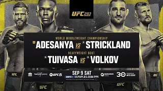 UFC 293 Adesanya vs Strickland - Official Trailer MUSIC (Audio Only)