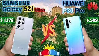 Samsung Galaxy s21 Ultra VS Huawei P30 pro