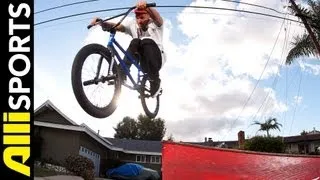 How To Smith Hard 180, Chad Kerley, Alli Sports BMX Step By Step Trick Tips