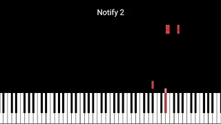 Windows 7 sounds in MIDI File - MIDI Voyager