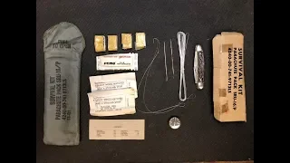 USAF Parachute Pack Survival Kit Review