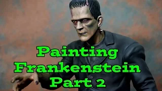 Painting Horizon Models' 1/6 Frankenstein Part 2