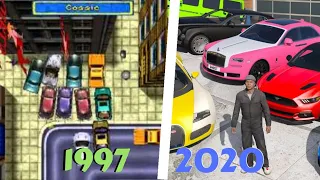 Evolution of GTA games ( 1997 - 2020 )
