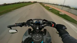 🏍️ Yamaha MT 125 2021 | 0-100 Km/h (60 mph) | Test 3 | With DB Killer  [4K]