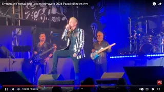 Emmanuel-Festival San Luis en primavera 2024-Paco Núñez en vivo