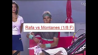 Hot girl vs Rafa Nadal's self control 😅 - 2014 Rio Open