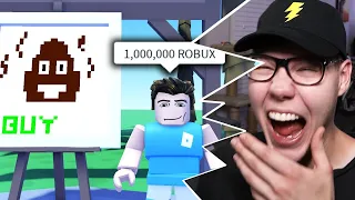 Reacting to ROBLOX Art FUNNY MOMENTS (ROBUX)