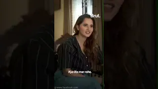 Sania Mirza Hyderabadi accent are so sexy ❤