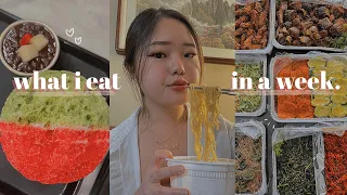 *intuitive* what i eat in a week | thanksgiving edition (korean food) 🦃💌