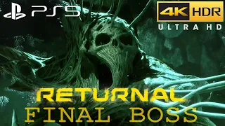 (PS5) RETURNAL FINAL Boss Ophion GAMEPLAY | 4K HDR |60fps| Raytracing | ULTRA High REALISTIC Graphic