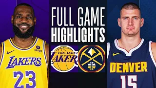 Los Angeles Lakers vs. Denver Nuggets Full Game Highlights | Oct 24 | 2023 NBA Preseason