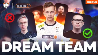 squad1x chooses DREAM TEAM in Dota 2. Will this team take The International? VIRTUS.PRO