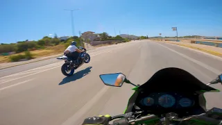 Kawasaki Ninja 250R | Raw sound | Full exhaust