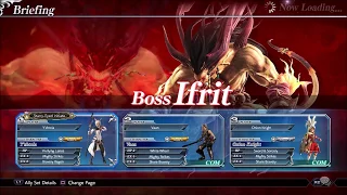 Battle with Ifrit x Battle with Leviathan (Dissidia: Final Fantasy NT)