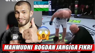 MAHMUD MURODOV VA BOSHQA UFC JANGCHILARINING BOGDAN GUSKOV JANGIGA FIKRI!