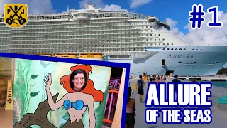 Allure Of The Seas Pt.1 - Embark, Park Cafe, Cabin Tour, Las Vegas Tenors, Jazz Music - ParoDeeJay