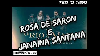 Letra da música O RIO E O MAR letra | ROSA DE SARON E JANAINA SANTANA lançamento 2021