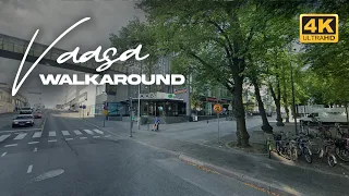 Exploring Vaasa Enroute ELO Market, Vaasa, Finland 2023 [4K] | Cloudy Day Virtual CityWalk