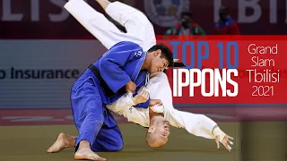 TOP 10 IPPONS | Grand Slam Tbilisi 2021 柔道