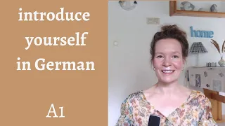 Your very first German class - Introduce yourself with 10 statements