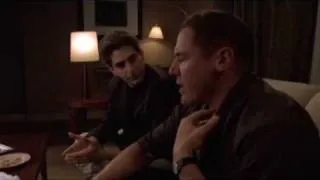 Jon Favreau on The Sopranos - with Christopher (Michael Imperioli)