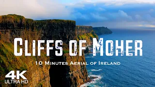 CLIFFS OF MOHER 2022 🇮🇪 Drone Aerial 4K | IRELAND Éire Aillte an Mhothair