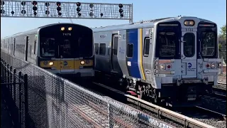 Fast paced LIRR Woodside PM Rush. M3/M7/M9’s/diesels/Flying Yankees. 5/25/23