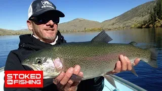 Stoked On Convict Lake, Eastern Sierras, part 2 | Stoked On Fishing - Full Episode |