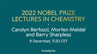 2022 Nobel Prize lectures in chemistry