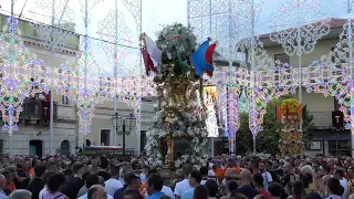 Aci Sant'Antonio 21 Agosto 2022 Festosa Uscita dalla Chiesa Madre del Cereo Mastri - Artigiani 4K