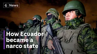 Ecuador cracks downs on drug cartels as chaos descends