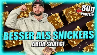 High PROTEIN SNICKERS Riegel! 🍫 | Eat Clean #25 | Arda Saatci