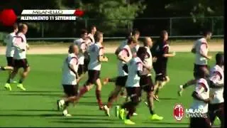 Milanello Allenamento 11-09-2014