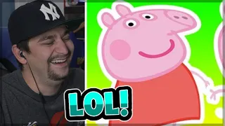 BACON! - [YTP] Peppa Clones Herself in Another Dimension!! REACTION!