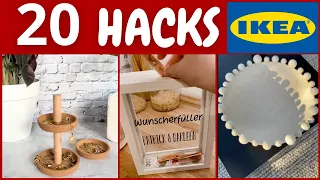 IKEA 20 TRUCOS PARA DECORAR TU CASA CON POCO DINERO 😉|GENIUS HACKS#ikeahack