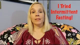 I Tried Intermittent Fasting for 1 Month!