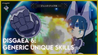 Disgaea 6: Generic Class Skills