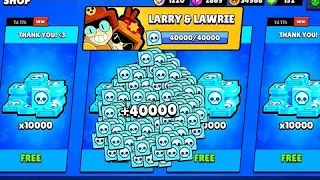 😱WORLD RECORD!🌏✅ AMAZING SUPERCELL GIFTS😍 NEW BRAWLER LARRY & LAWRIE💐 BRAWL PASS SEASON 22🍔