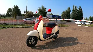 2010 Honda Crea Scoopy. ОБЗОР И ТЕСТ-ДРАЙВ. ВАУ СКУТЕР!