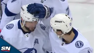 Lightning's Nikita Kucherov Records 100th Point Of Season With Assist On Brayden Point Goal