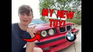 My First Video! My 1995 BMW E34 540i M-Sport!