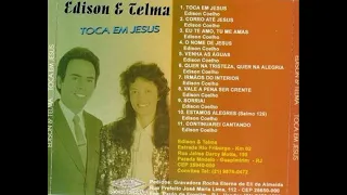 EDISON E TELMA LP COMPLETO   TOCA EM JESUS