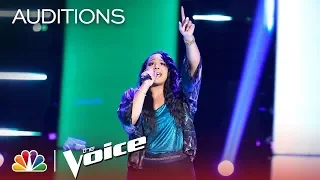 The Voice 2018 Blind Audition - Sharane Calister: "Make It Rain"