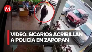 Asesinan al comandante de Zapopan en el interior de una cafetería