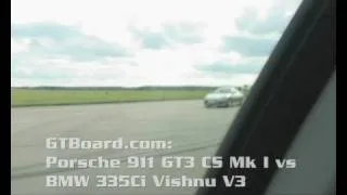 m3e90board.com: BMW 335Ci Vishnu V3 vs Porsche 911 GT3 CS MkI (996) 50-250 km/h