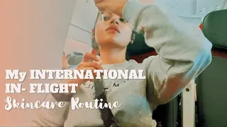 VLOG | My International In-Flight Skincare Routine ✖️ Saiyara Anna